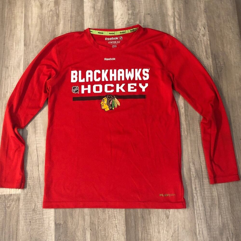 Reebok Blackhawks Hockey Youth Shirt